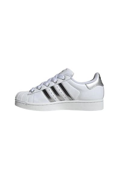 adidas Kadın Spor Ayakkabı Superstar II W JR4233 - 5