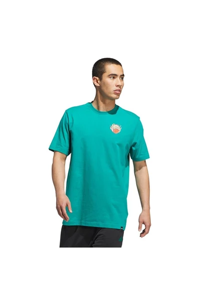 adidas Erkek   T-shirt NOVELTY TEE 2 JX1743 - Resim 3