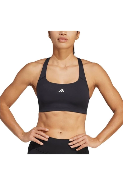 adidas Kadın  Siyah  Sporcu Sütyeni PWIM BRA JG1411 - 4