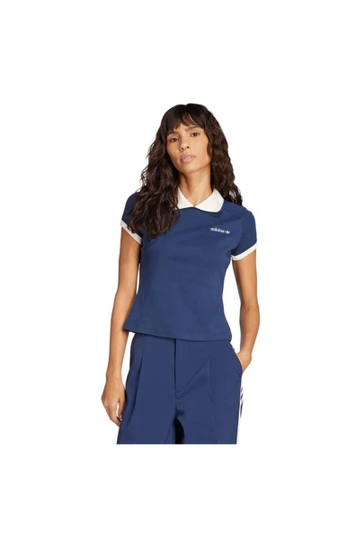 adidas Kadın  Mavi  Polo T-shirt SHORT POLO JY2829 - 2