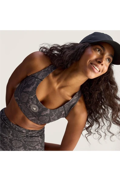 adidas Kadın  Kahverengi  Sporcu Sütyeni aSMC TPR PI B P JW4542 - Resim 7