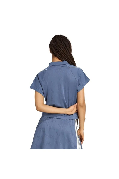 adidas Mavi Kadın   T-shirt W STA SEAS TOP JY3422 - Resim 3