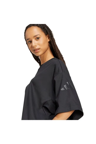 adidas Siyah Kadın   T-shirt W ALL SZN SL T JM3800 - 6