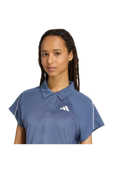 adidas Mavi Kadın   T-shirt W STA SEAS TOP JY3422 - Resim 6