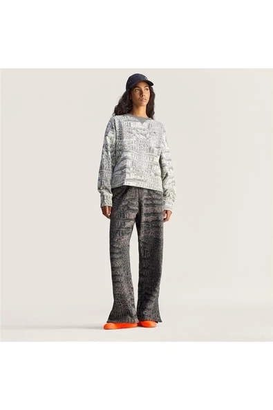 adidas Kadın  Bej  Sweatshirt aSMC LOOSE SS P JW4648 - Resim 6