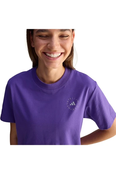 adidas Kadın  Mor  T-shirt aSMC REGL TEE JW4650 - Resim 6