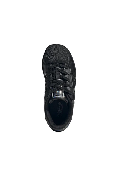 adidas Unisex Çocuk   Sneaker SUPERSTAR LED LIGHTS CF EL C JS1291 - Resim 3