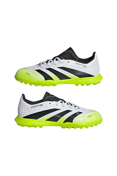 adidas Beyaz Unisex Çocuk   Halı Saha PREDATOR LEAGUE TF J JI1149 - Resim 9