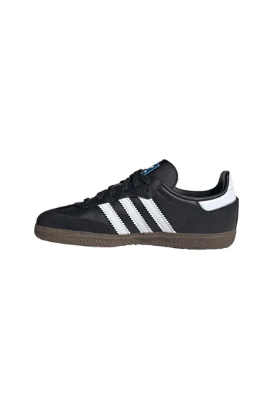 adidas Unisex Çocuk  Siyah  Sneaker SAMBA OG CF EL C JQ6390 - Resim 5
