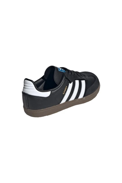 adidas Unisex Çocuk  Siyah  Sneaker SAMBA OG CF EL C JQ6390 - Resim 7
