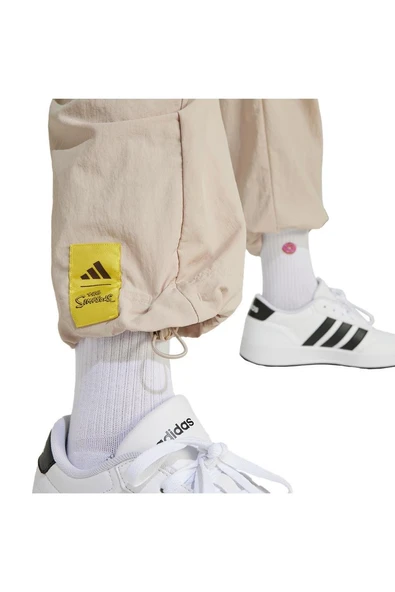 adidas Bej Unisex Çocuk   Eşofman Altı J SIM PNT JL9182 - Resim 6