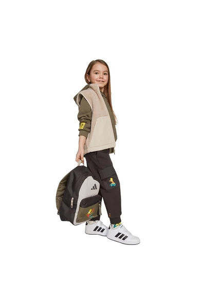 adidas Kahverengi Unisex Çocuk   Eşofman Altı LK SIM PNT JL9199 - 4