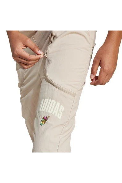 adidas Bej Unisex Çocuk   Eşofman Altı J SIM PNT JL9182 - Resim 5