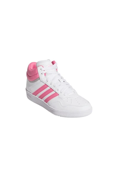 adidas Unisex Çocuk   Yürüyüş Ayakkabısı HOOPS 4.0 MID J JI0906 - Resim 6