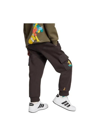 adidas Kahverengi Unisex Çocuk   Eşofman Altı LK SIM PNT JL9199 - 3