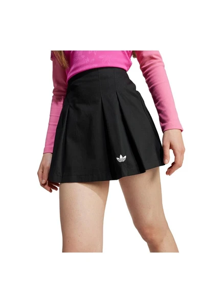 adidas Siyah Unisex Çocuk   Etek SKIRT JV7702 - Resim 6