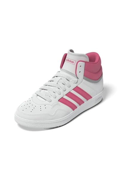 adidas Unisex Çocuk   Yürüyüş Ayakkabısı HOOPS 4.0 MID J JI0906 - Resim 11