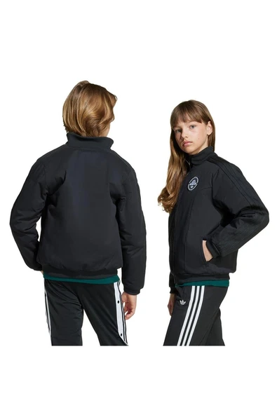 adidas Siyah Unisex Çocuk   Ceket JACKET JV7706 - Resim 7