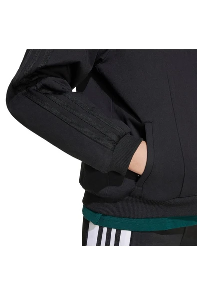 adidas Siyah Unisex Çocuk   Ceket JACKET JV7706 - Resim 6