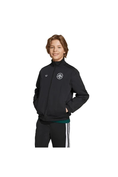 adidas Siyah Unisex Çocuk   Ceket JACKET JV7706 - Resim 2