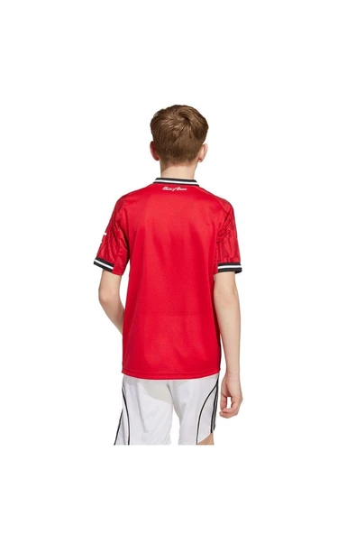 adidas Kırmızı Unisex Çocuk Forma MUFC H JSY Y JP3013 - 4