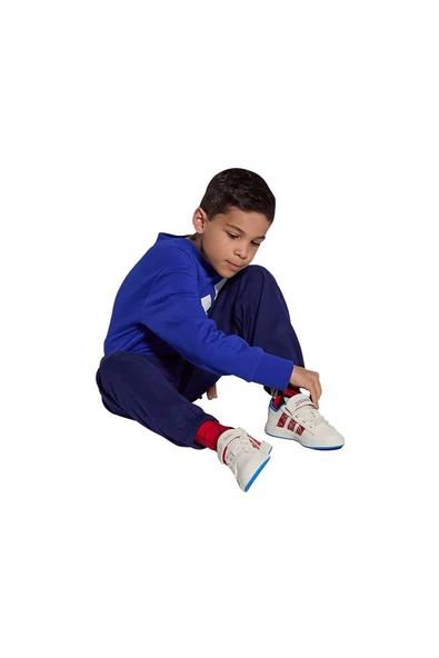 adidas Beyaz Unisex Çocuk   Yürüyüş Ayakkabısı GRAND COURT SPIDER-MAN EL K JS0778 - Resim 10