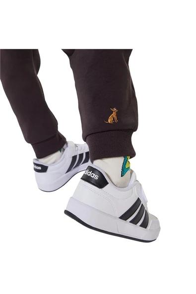 adidas Kahverengi Unisex Çocuk   Eşofman Altı LK SIM PNT JL9199 - 6