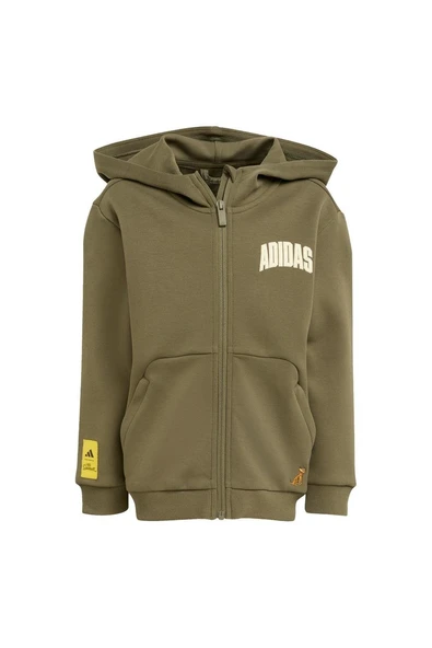 adidas Yeşil Unisex Çocuk   Ceket LK SIM TT JL9198 - 1