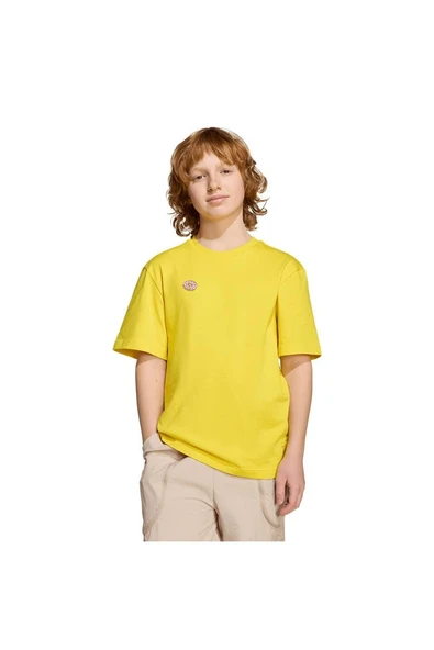 adidas Sarı Unisex Çocuk   T-shirt J SIM GFX T JM0818 - 2