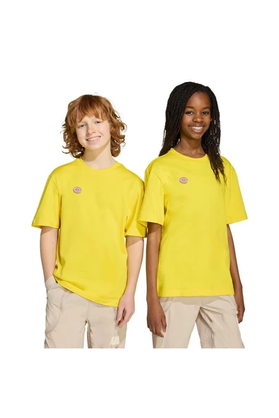 adidas Sarı Unisex Çocuk   T-shirt J SIM GFX T JM0818 - 8