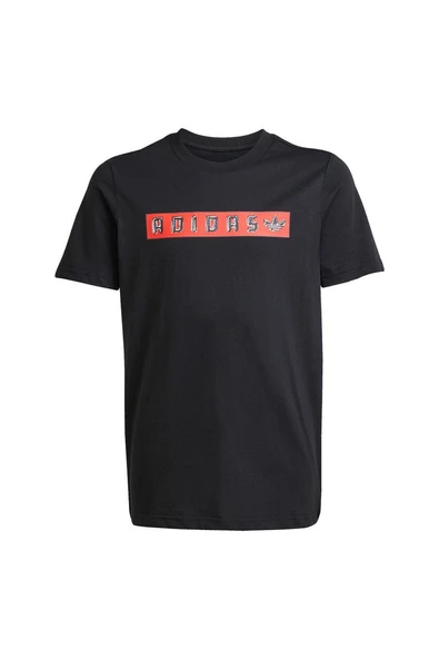 adidas Siyah Unisex Çocuk   T-shirt TEE JY2822 ürün görseli 1