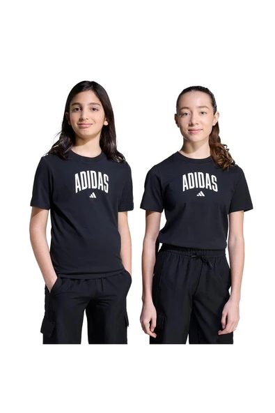 adidas Unisex Çocuk   T-shirt J COLLEG T JV5192 - Resim 8