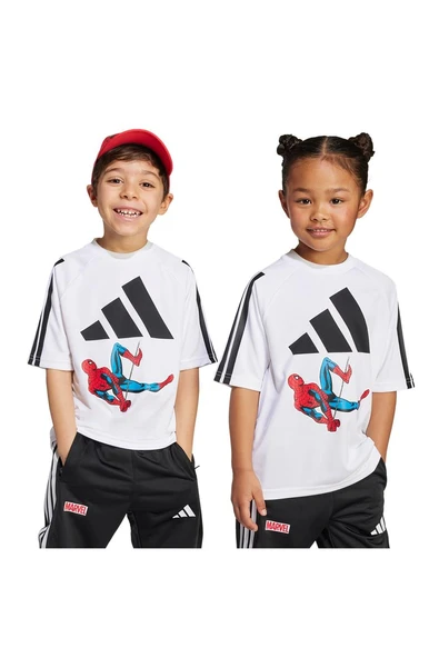 adidas Unisex Çocuk   T-shirt LK MRVL SM T JM0806 - Resim 8