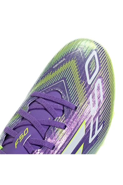 adidas Mor Erkek   Krampon F50 CLUB FG/MG JI0043 - Resim 7