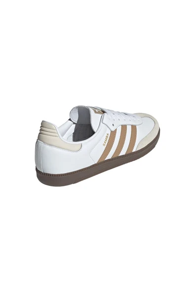 adidas Beyaz Erkek   Sneaker SAMBA OG JR0912 - Resim 7