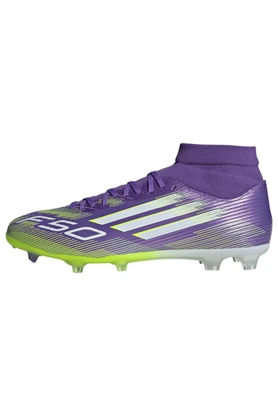 adidas Mor Erkek   Krampon F50 LEAGUE MID FG/MG JI0886 - 12