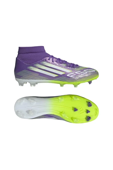 adidas Mor Erkek   Krampon F50 LEAGUE MID FG/MG JI0886 - 11
