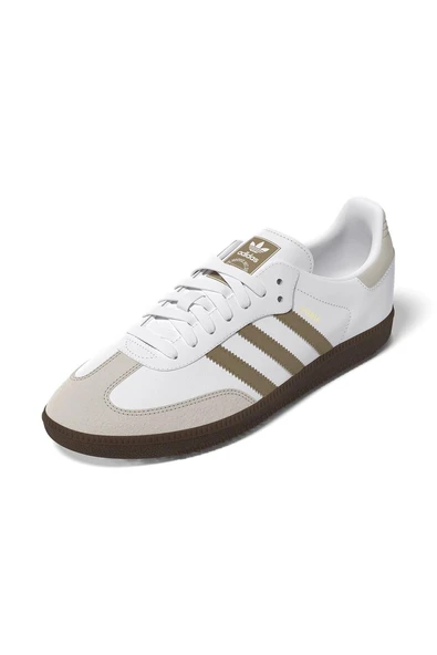 adidas Beyaz Erkek   Sneaker SAMBA OG JR0912 - Resim 11