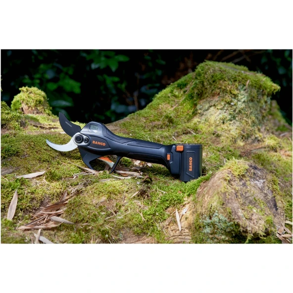 Bahco BCL240 40mm 21.6V 850W 2.5Ah 54Wh 1.23kg LED Ekran Kablosuz Akülü Budama Makası - 2
