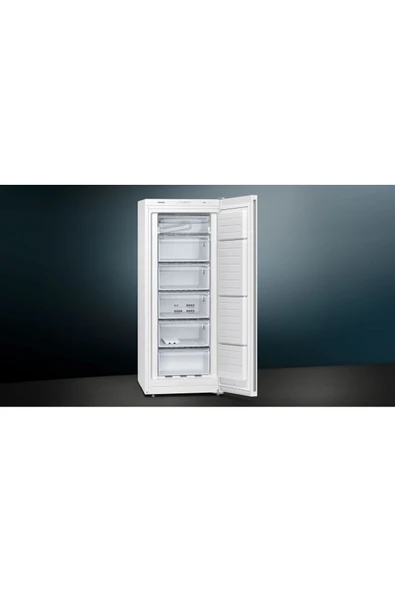 Siemens GS24VVWE0N 146 x 60 cm Beyaz Statik Solo Derin Dondurucu - Resim 3