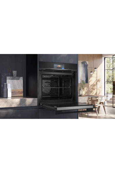 Siemens HB778G3B1 IQ700 Ankastre Fırın 60 x 60 cm Siyah - 5