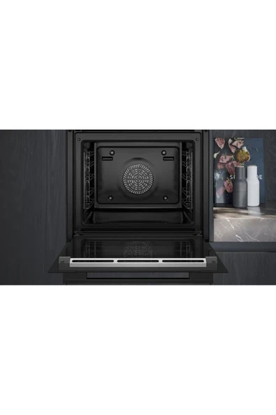 Siemens HB778G3B1 IQ700 Ankastre Fırın 60 x 60 cm Siyah - 4