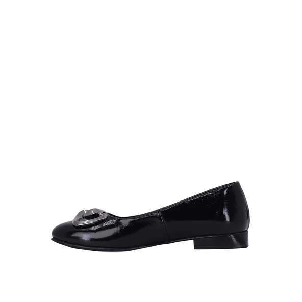 Albini 26105507 Hakiki Deri Rugan Kadın Babet Ayakkabı - Resim 4