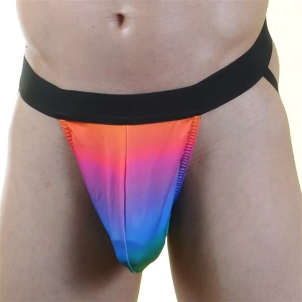 Tegan DM071063 Renkli Jockstrap - 2