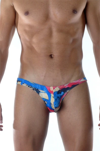 Desenli Erkek Slip - 2