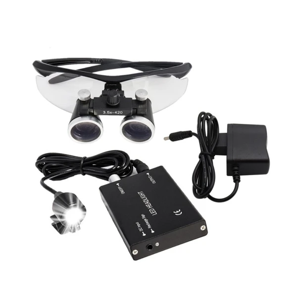 3.5x - 420 Mm Diş Cerrahi Gözlük Lens Büyüteç Taşıma Çantalı - 2