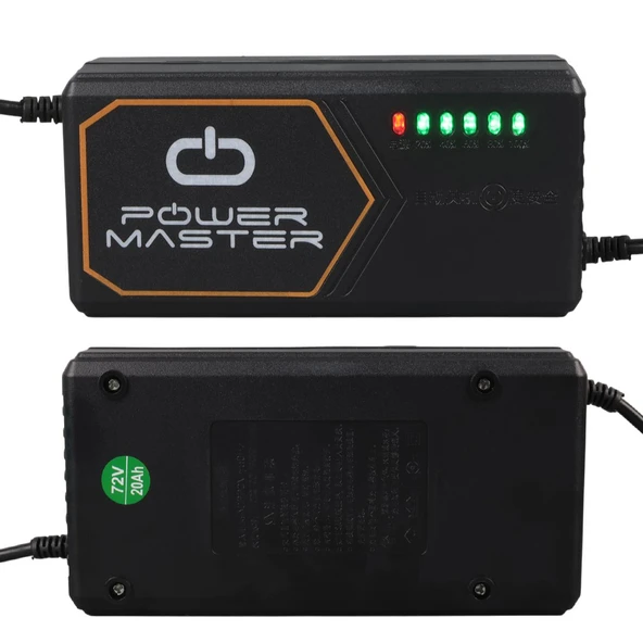 Powermaster PM-31125 72 Volt - 20 Amper C16 Uçlu Elektrikli Bisiklet Şarj Cihazı - 2
