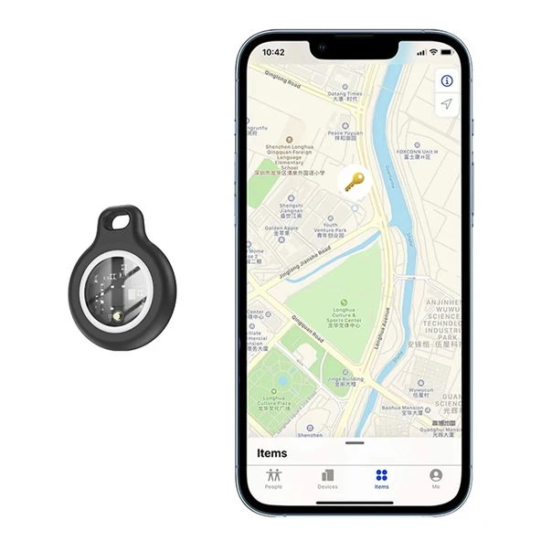 Hoco E91 Tiger Anti-Lost AirTag Takip Cihazı - Beyaz - 3