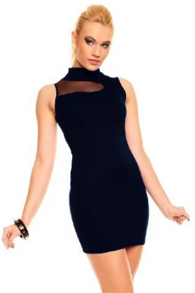 Tegan TP100881 Kolsuz Mini Elbise - 2