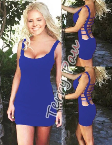 Tegan TP101122 Özel Tasarım Elbise - 4